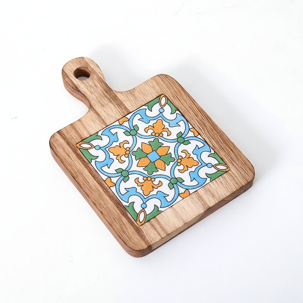 Dessous de verre en bois rustique 6
