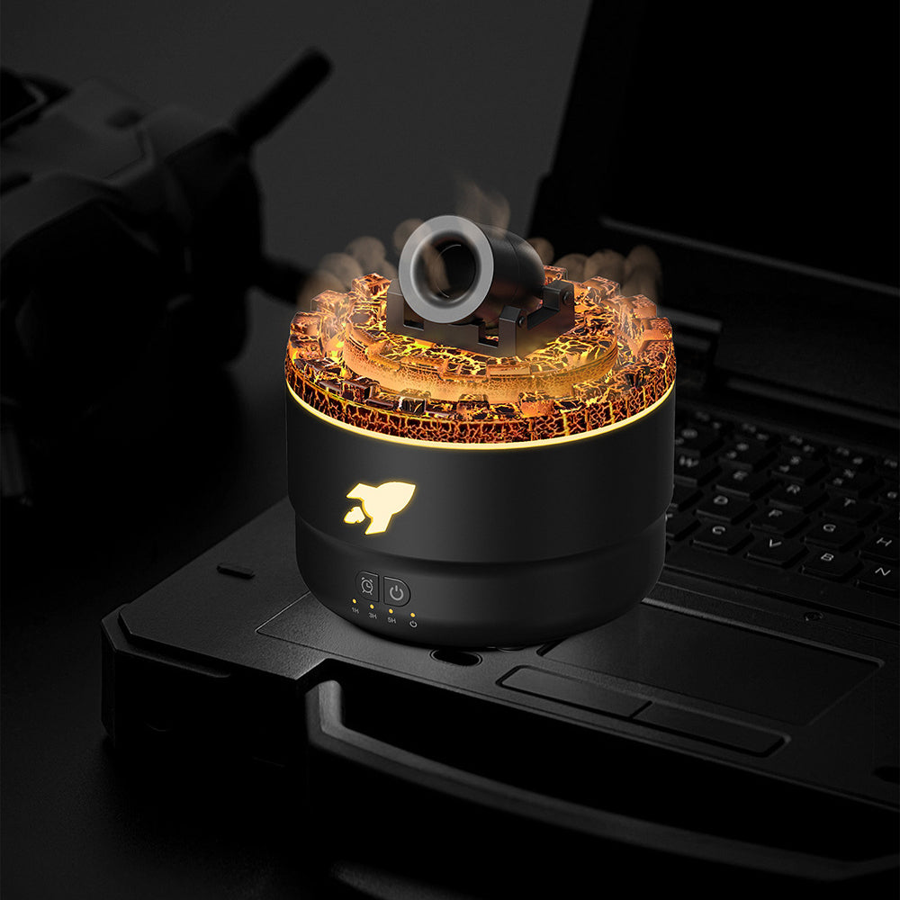 Diffuseur d'Arômes Humidificateur avec Effet Lave et Veilleuse 1