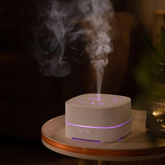 Diffuseur d'Arômes Multifonction avec Haut-Parleur Bluetooth 500 ml 2