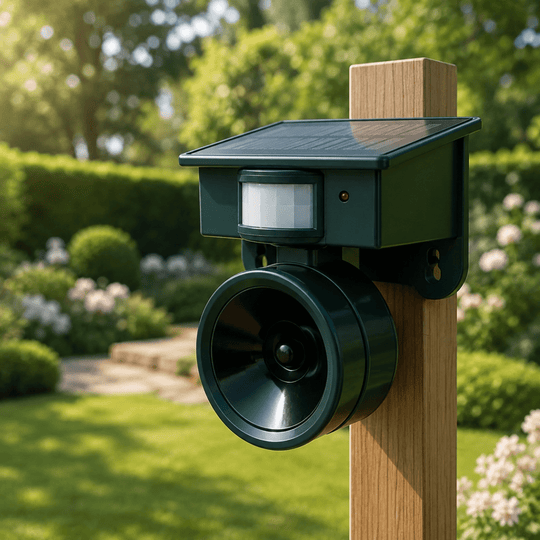 Dispositif Anti-Oiseaux avec Détecteur de Mouvement pour Espaces Extérieurs 1