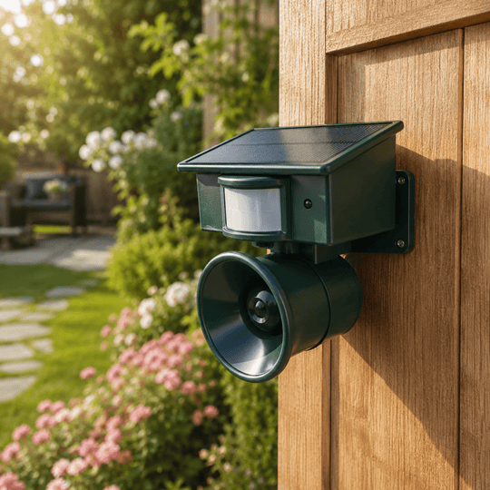 Dispositif Anti-Oiseaux avec Détecteur de Mouvement pour Espaces Extérieurs 2