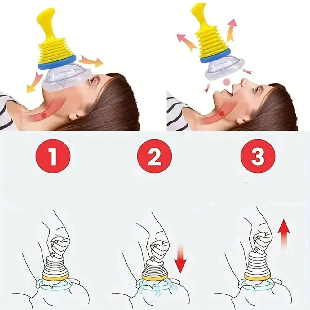 Dispositif d'Urgence Anti-Étouffement Compact et Léger 2