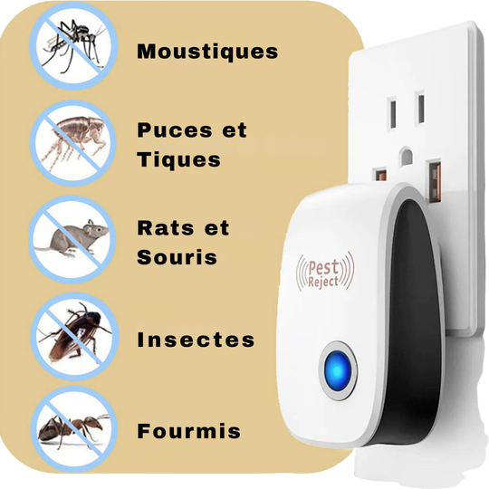 Dispositif de Protection Contre les Nuisibles Ultrasonique 3