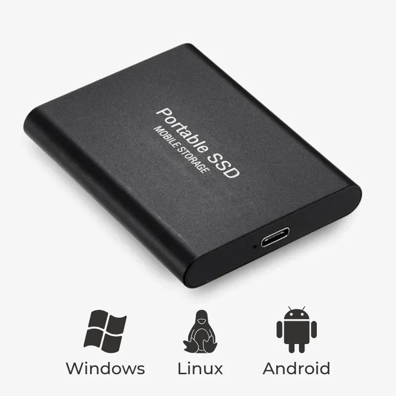Disque Dur Externe SSD 1To Ultra Rapide Portable USB 3.1 4