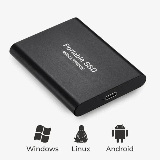 Disque Dur Externe SSD 1To Ultra Rapide Portable USB 3.1 4