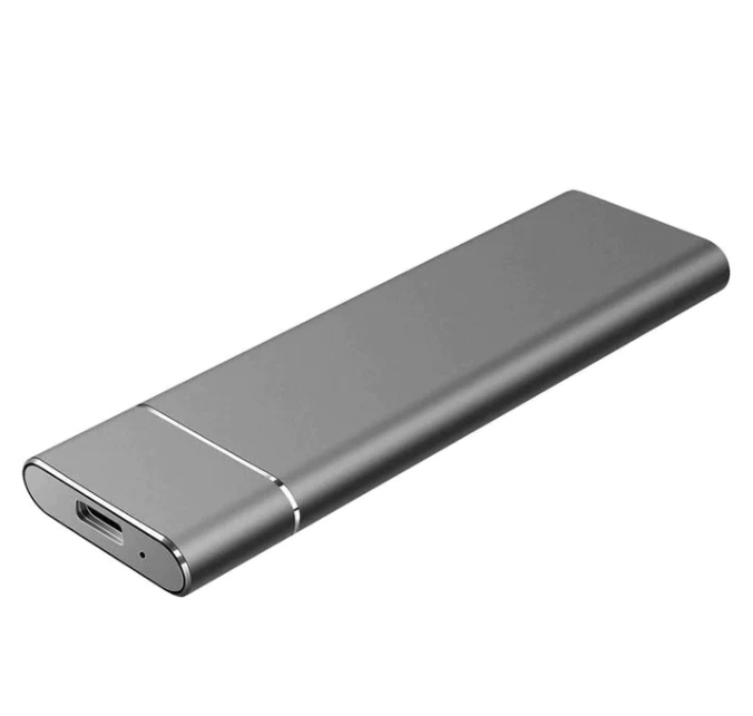 Disque Dur Externe SSD Portable Aluminium 1To Transfert Rapide 0