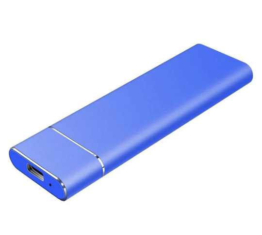 Disque Dur Externe SSD Portable Aluminium 1To Transfert Rapide 1