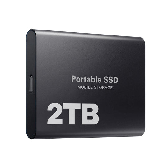 Disque Dur Externe SSD Portable Haute Vitesse 1 To 2 To USB-C Résistant aux Chocs 7