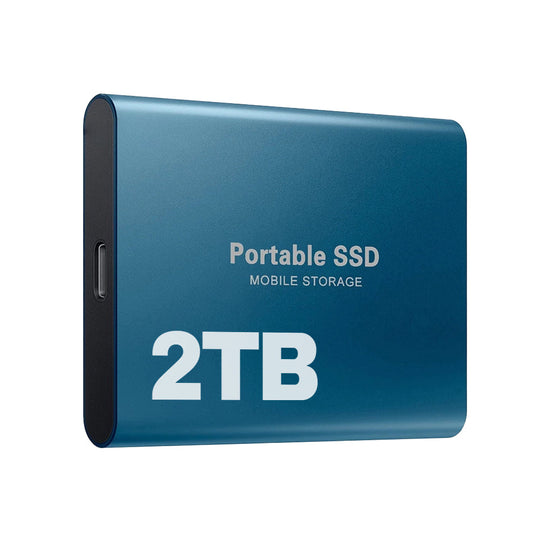 Disque Dur Externe SSD Portable Haute Vitesse 1 To 2 To USB-C Résistant aux Chocs 8