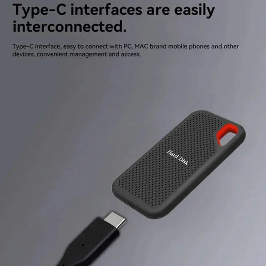 Disque SSD Externe Portable Ultra Rapide 2