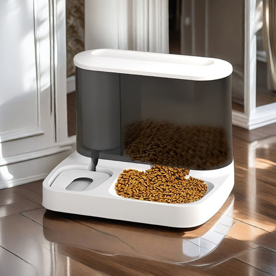 Distributeur Automatique Croquettes et Eau pour Chat Pratique 2