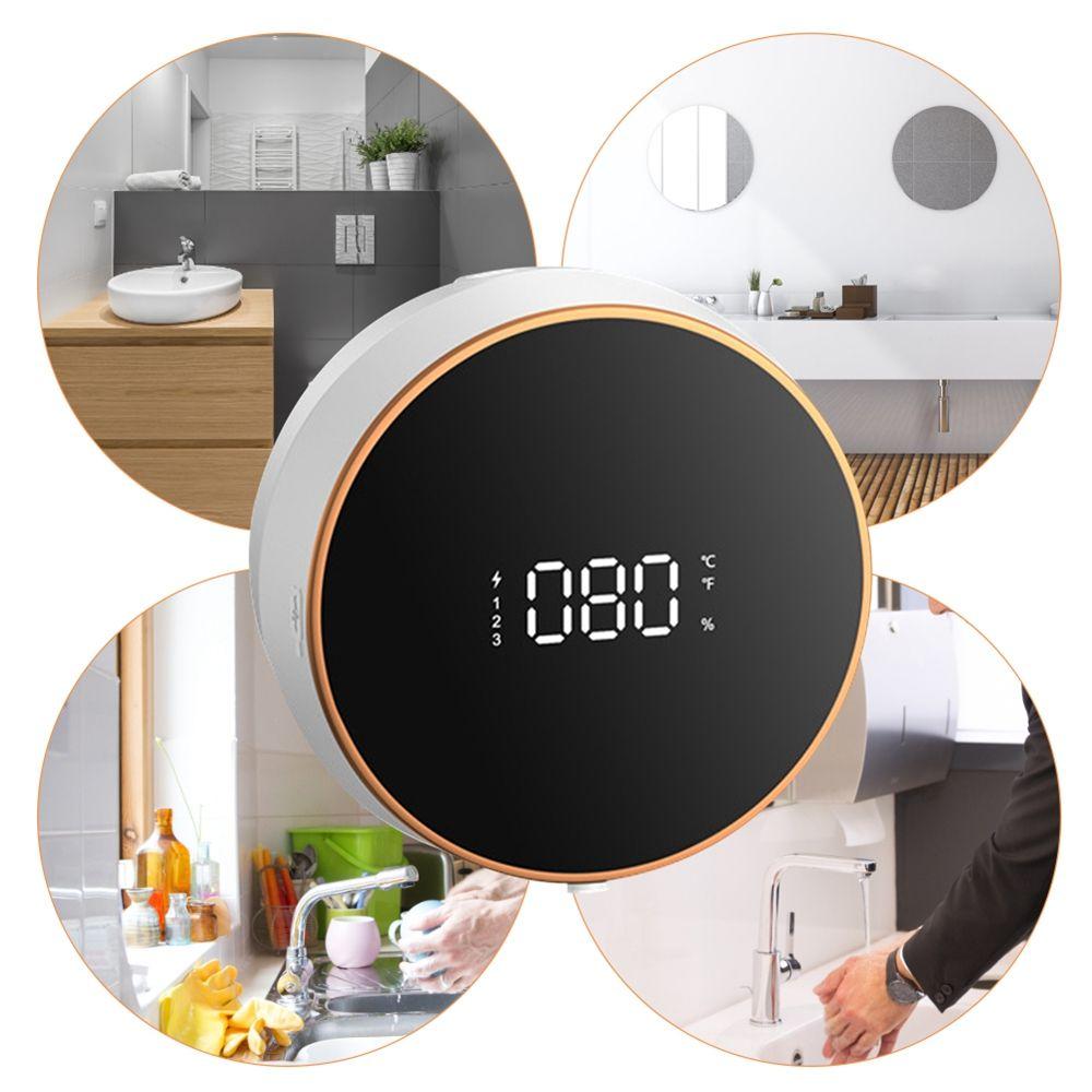 Distributeur Savon Automatique Mural Moderne avec Débit Réglable 2