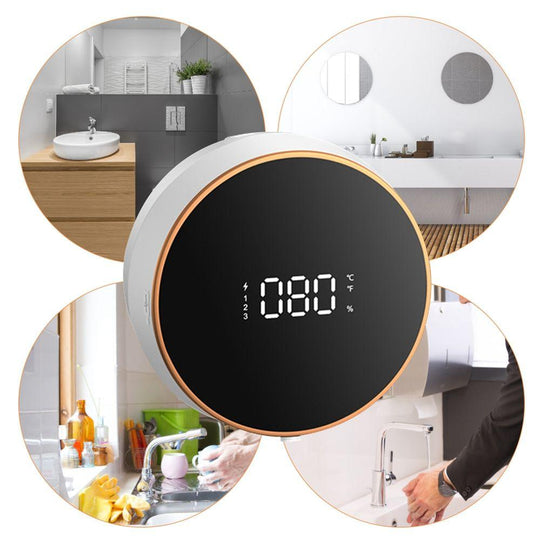 Distributeur Savon Automatique Mural Moderne avec Débit Réglable 2