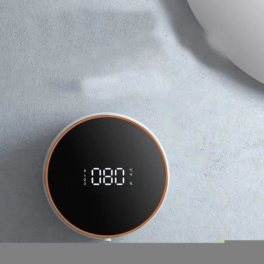 Distributeur Savon Automatique Mural Moderne avec Débit Réglable 3