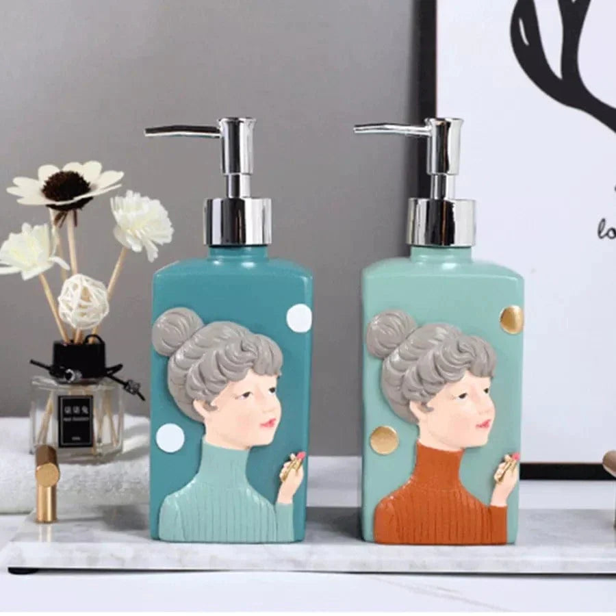 Distributeur Savon Liquide Mural Design Moderne Nordic 1
