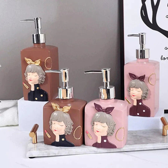 Distributeur Savon Liquide Mural Design Moderne Nordic 5