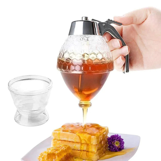 Distributeur de Miel Pratique avec Entonnoir 0