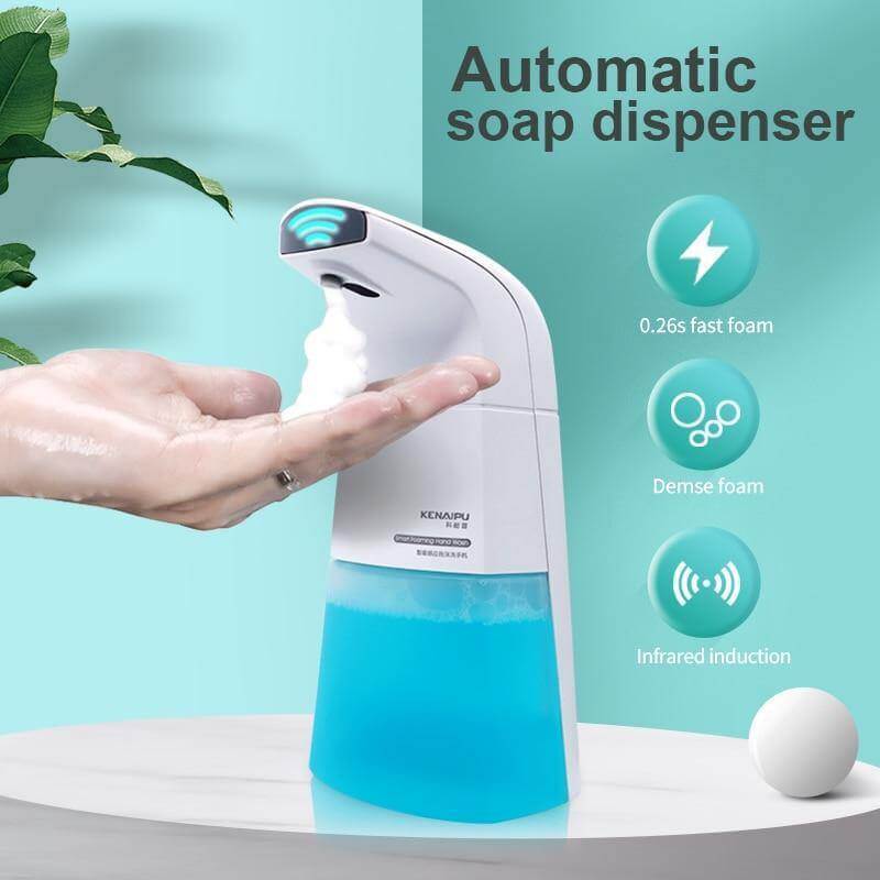 Distributeur de Savon Mousse Automatique pour Salle de Bain et Cuisine 0