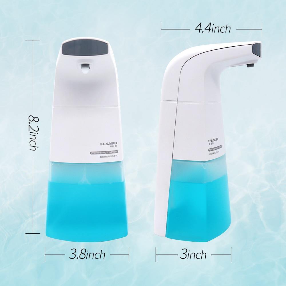 Distributeur de Savon Mousse Automatique pour Salle de Bain et Cuisine 6