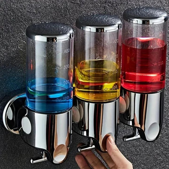 Distributeur de Savon Mural pour Salle de Bain Moderne 2
