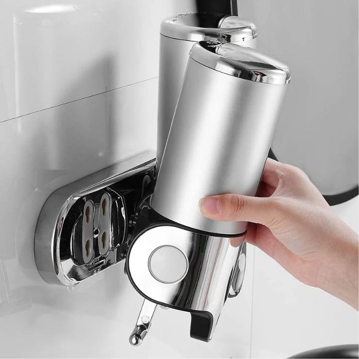 Distributeur de Savon Mural pour Salle de Bain Moderne 4