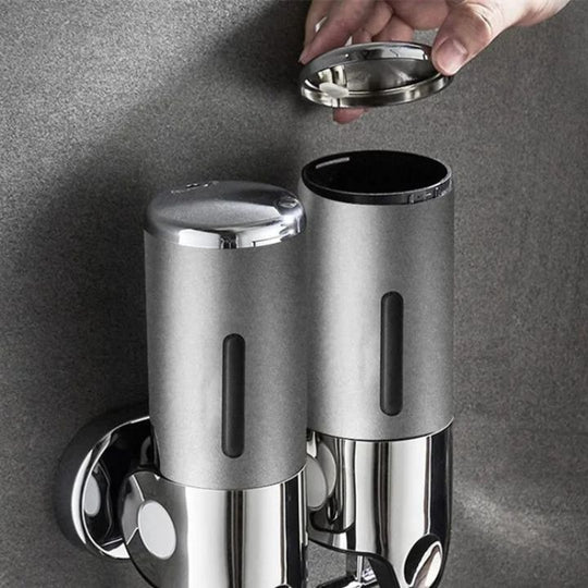 Distributeur de Savon Mural pour Salle de Bain Moderne 7