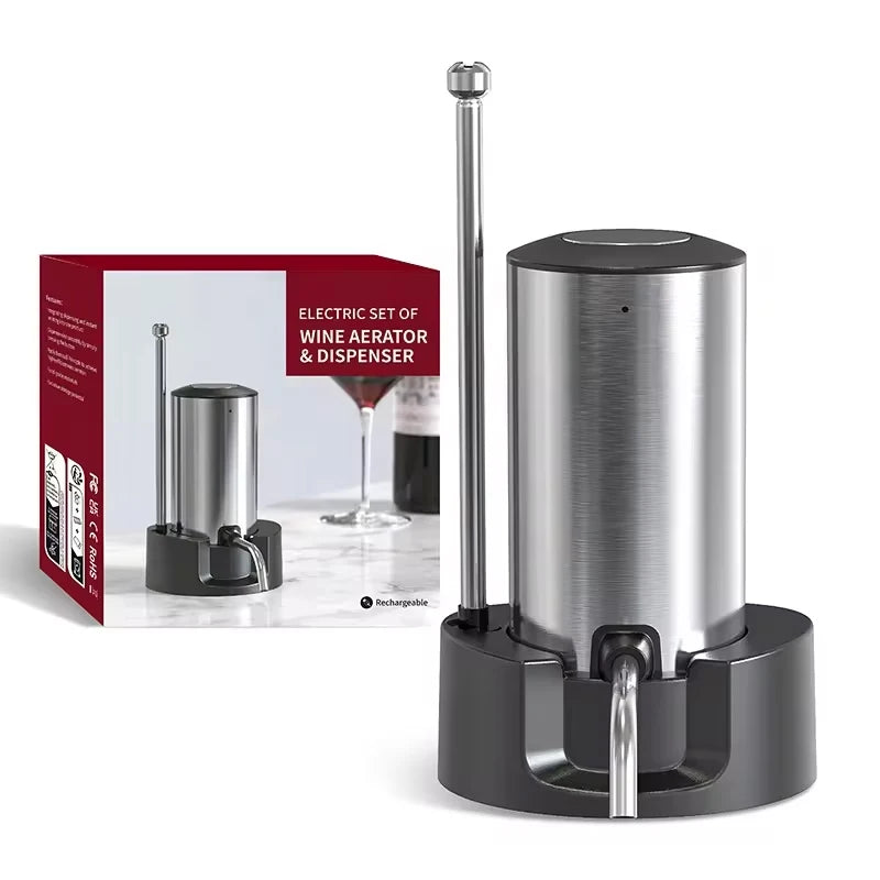 Distributeur de Vin Électrique Intelligent avec Aérateur 0