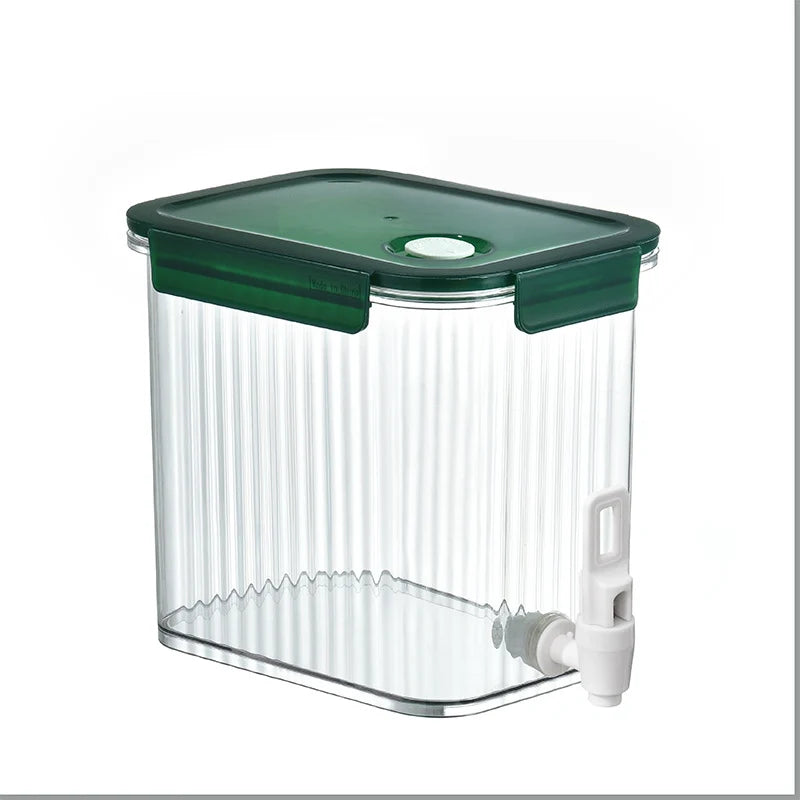 Distributeur de boissons transparent avec bec verseur et couvercle hermétique 9