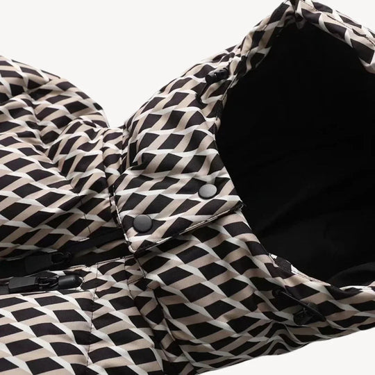 Doudoune Femme Ceinturée Chic 4