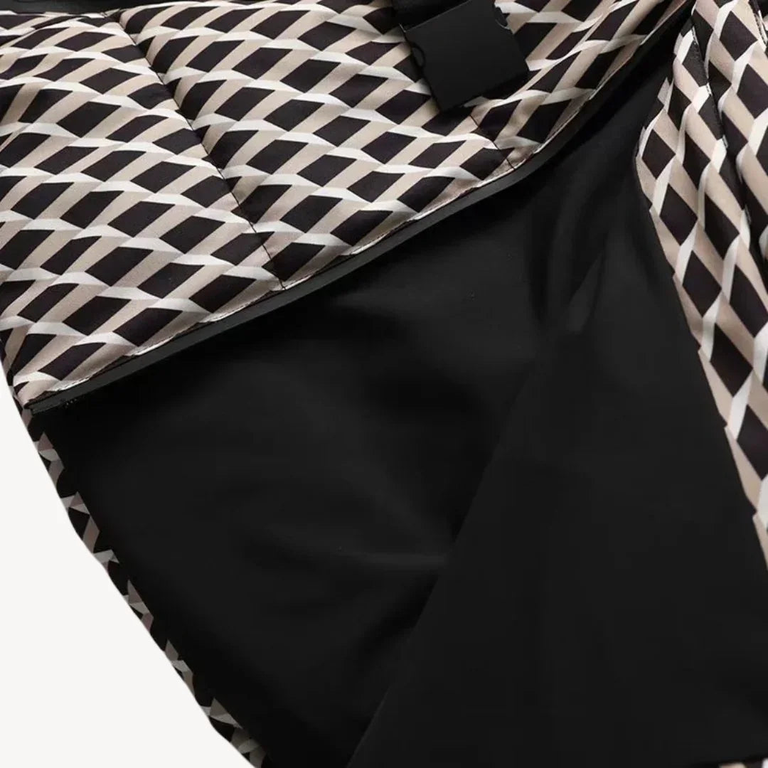 Doudoune Femme Ceinturée Chic 6