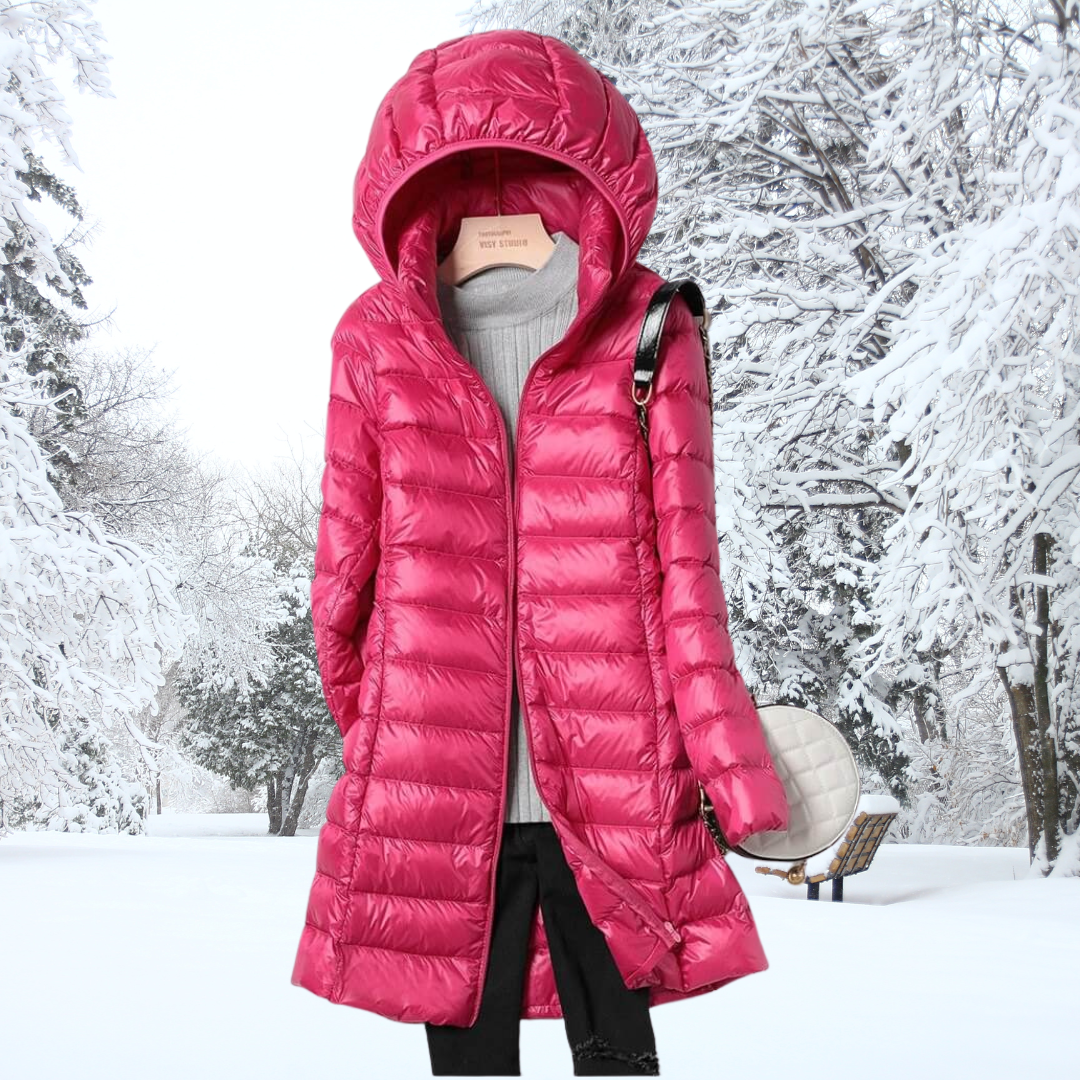 Doudoune Femme Légère à Capuche Amovible Moderne 5