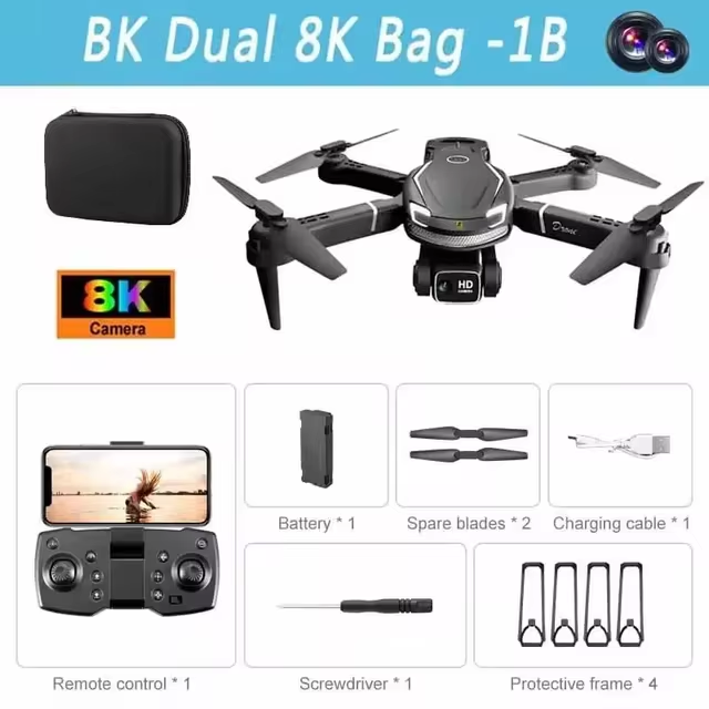 Drone Mini V88 avec Caméra HD 8K 0