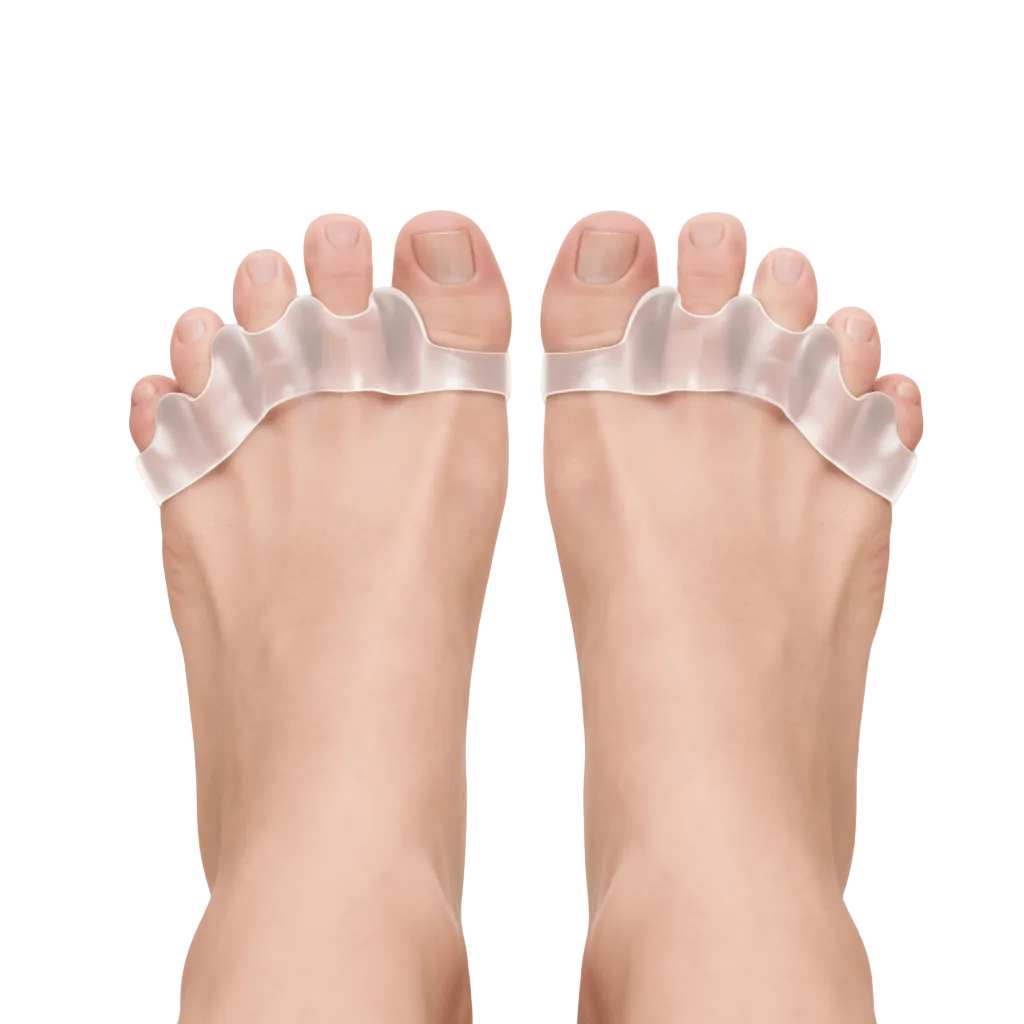 Écarteur d'orteils en Silicone Souple pour Femmes et Hommes 0