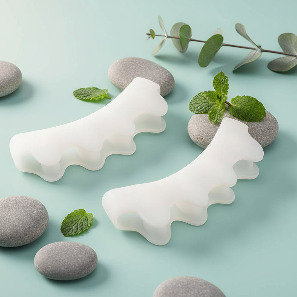 Écarteur d'orteils en Silicone Souple pour Femmes et Hommes 5