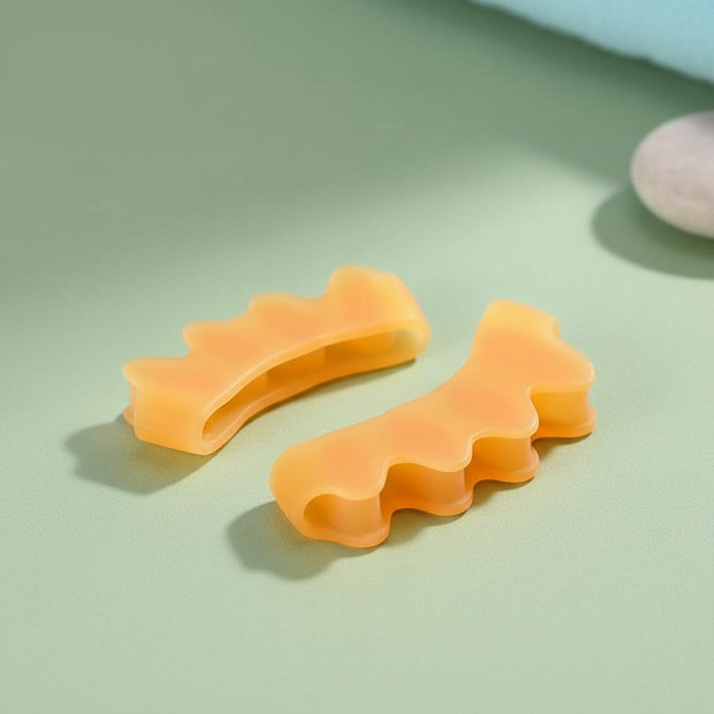 Écarteur d'orteils en Silicone Souple pour Femmes et Hommes 9