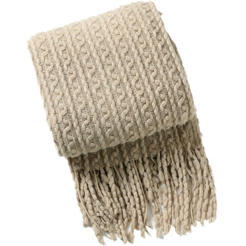 Écharpe Femme Style Tricot Confortable 4
