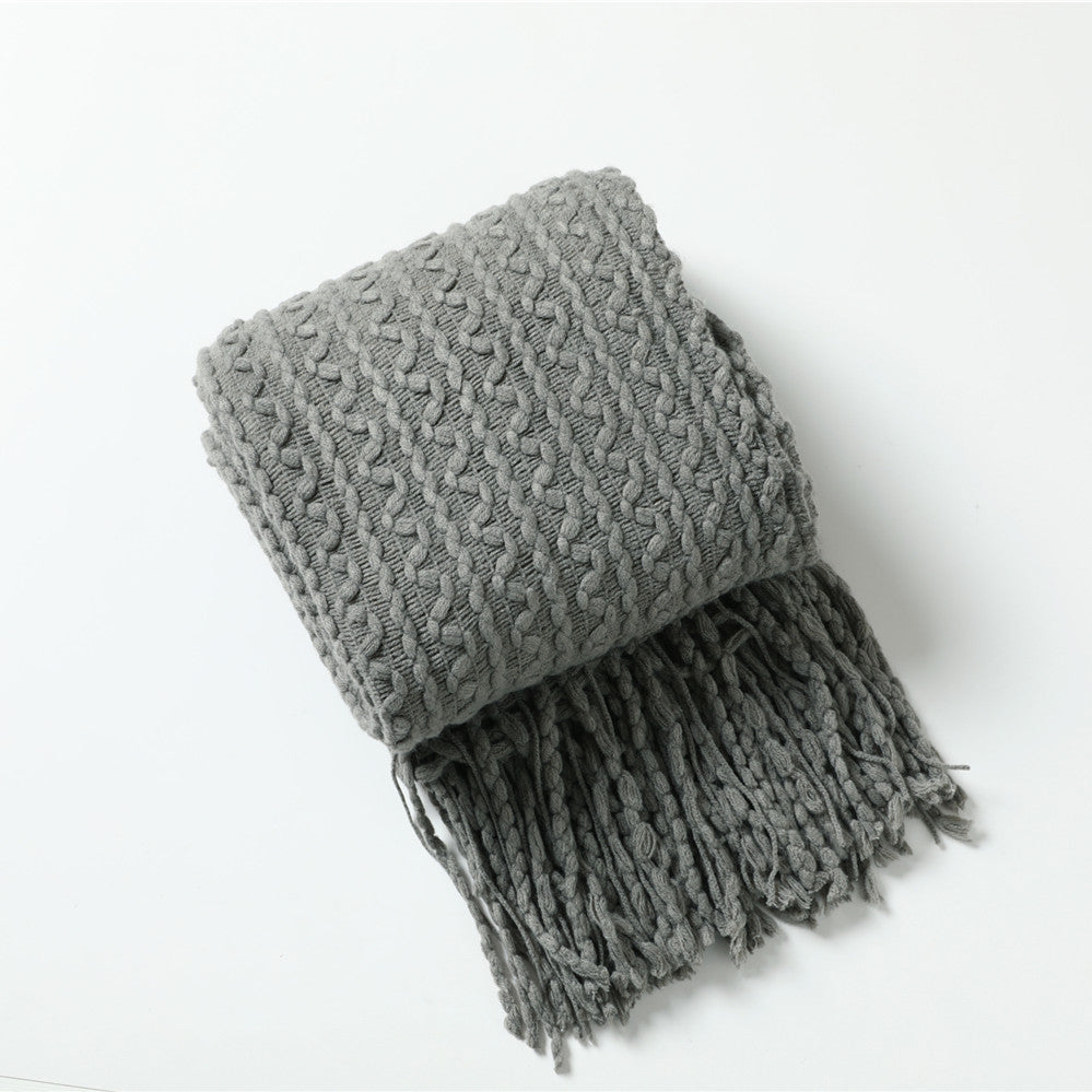 Écharpe Femme Style Tricot Confortable 7