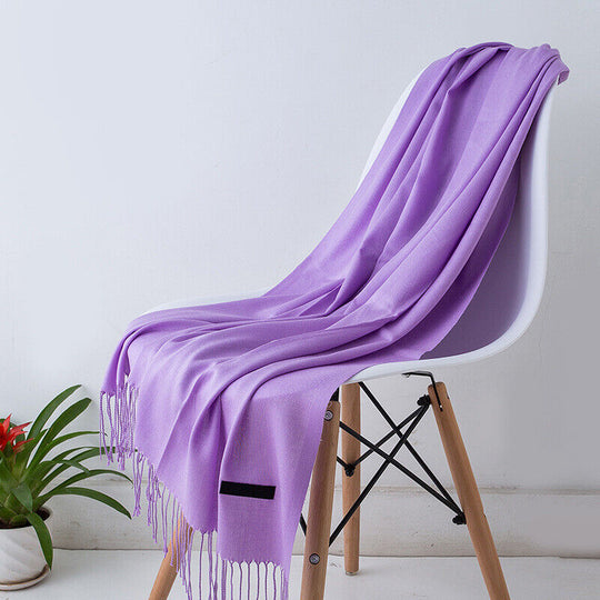 Écharpe Longue pour Femme avec Franges 3