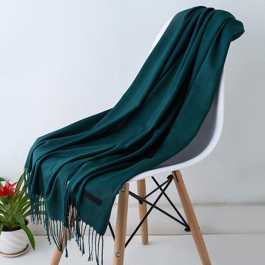 Écharpe Longue pour Femme avec Franges 4