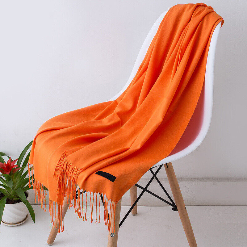 Écharpe Longue pour Femme avec Franges 5