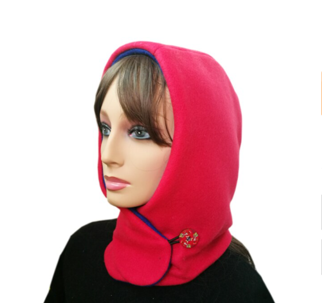 Écharpe à Capuche Unisexe Pratique pour Hiver, Cagoule Polyvalente et Ajustable 1
