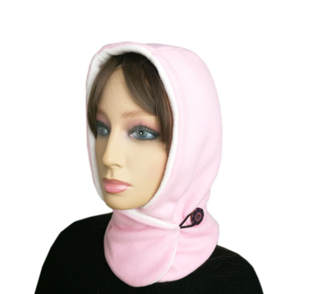 Écharpe à Capuche Unisexe Pratique pour Hiver, Cagoule Polyvalente et Ajustable 2