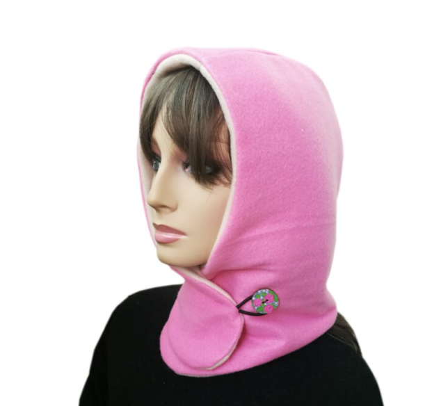 Écharpe à Capuche Unisexe Pratique pour Hiver, Cagoule Polyvalente et Ajustable 5