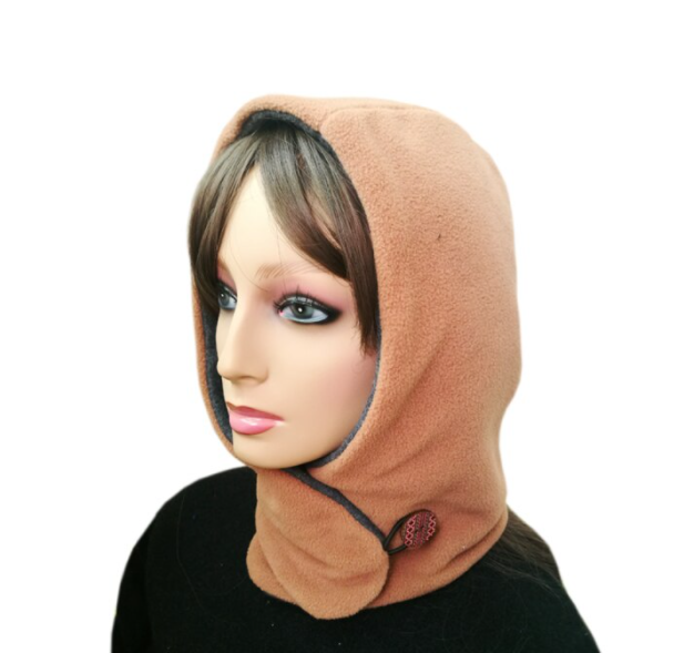 Écharpe à Capuche Unisexe Pratique pour Hiver, Cagoule Polyvalente et Ajustable 6