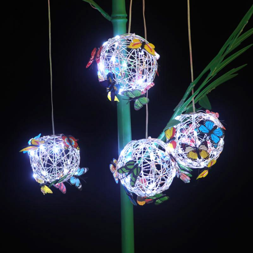 Éclairage LED Solaire Décoratif pour Jardin et Terrasse 4