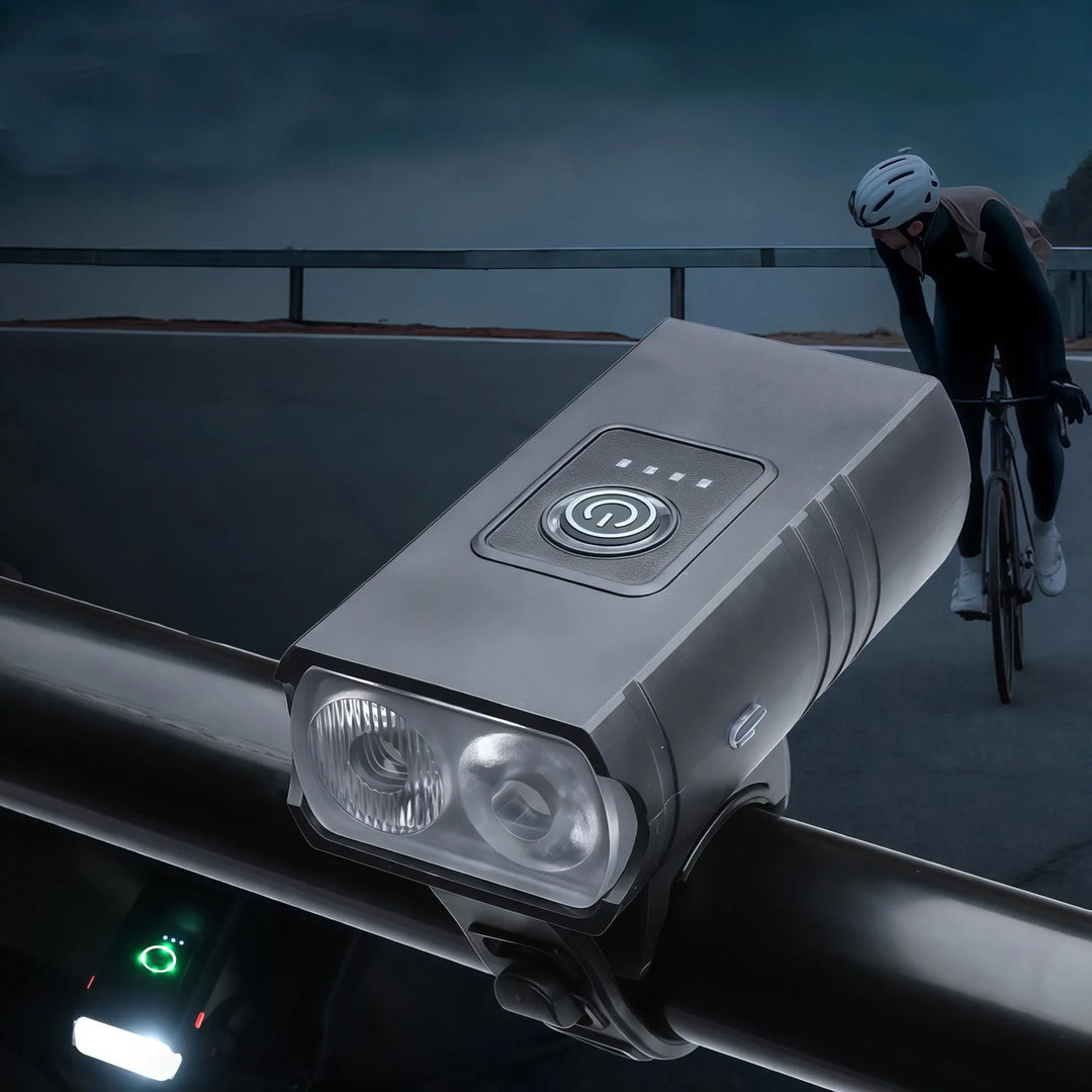 Éclairage de vélo LED rechargeable pour homme et femme 4