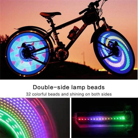 Éclairages de Vélo LED Multicolores 4