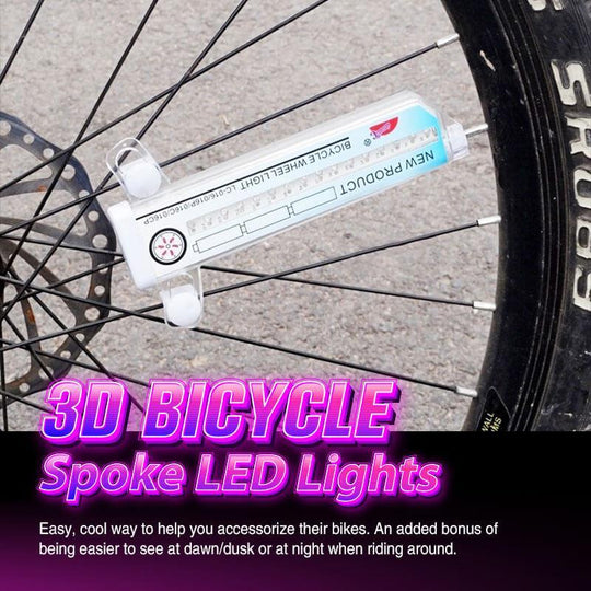 Éclairages de Vélo LED Multicolores 5