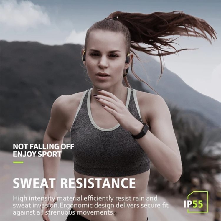 Écouteurs Bluetooth sans fil Conduction Osseuse pour un Style de Vie Actif 4