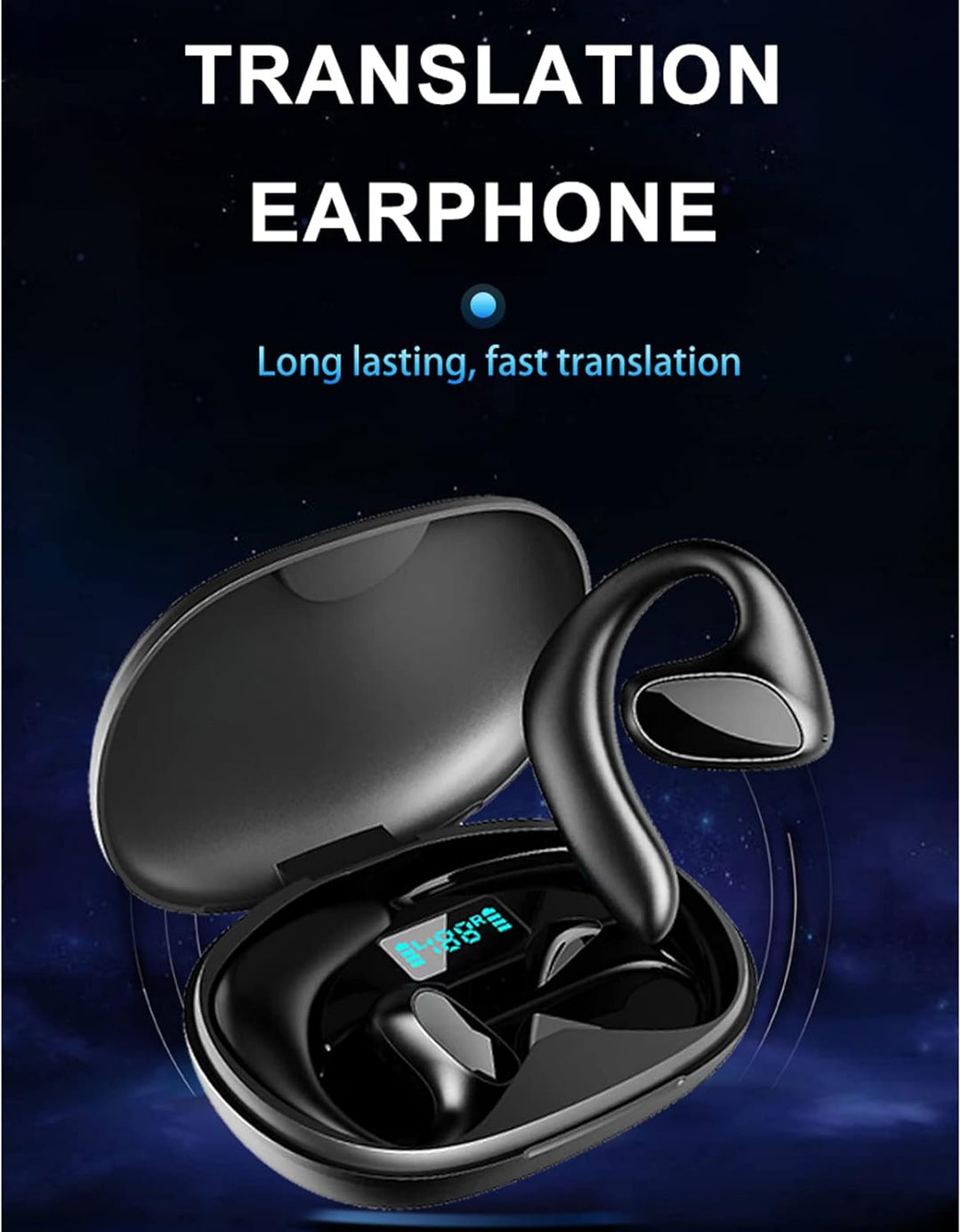 Écouteurs de Traduction AI Bluetooth pour Voyage 1